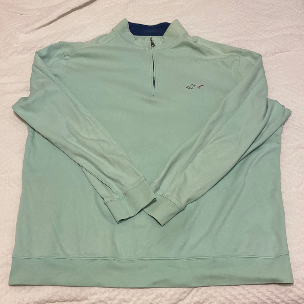 XXL Mint Greg Norman long sleeve 1/4 zip